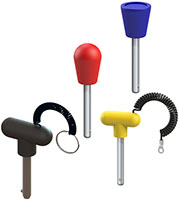 Innovative Components AN4X3250TR6DL21 2.25 Rounded T knob w/ 1/4 diameter X 3.00 effective length detent pin steel zinc w/ attached lanyard Innovative Components AN4X3250TR6DL21 2.25 Rounded T knob w/ 1/4 diameter X 3.00 effective length detent pin steel zinc w/ attached lanyard